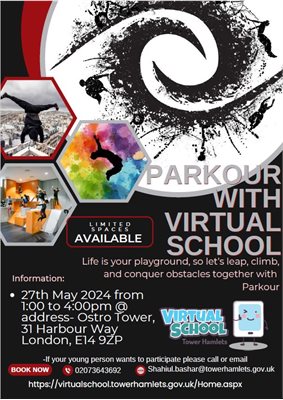 Parkour May 2024 Flyer